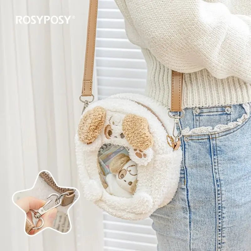 Transparent Storage Bag MINKYS Kpop Photocards Handbag Shoulder Crossbody