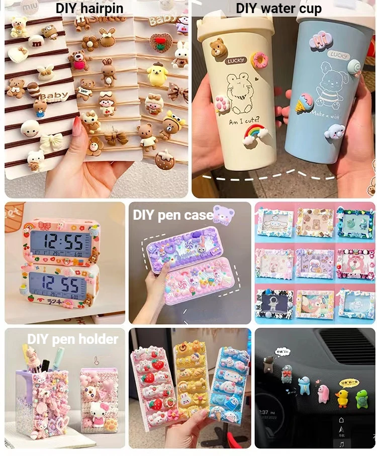 10 stücke Sushi Lachs Statue Harz Lebensmittel Cabochon Flatback Verzierungen Kühlschrank Material Scrap booking für Haars chleife Clip Dekor – Detail 12