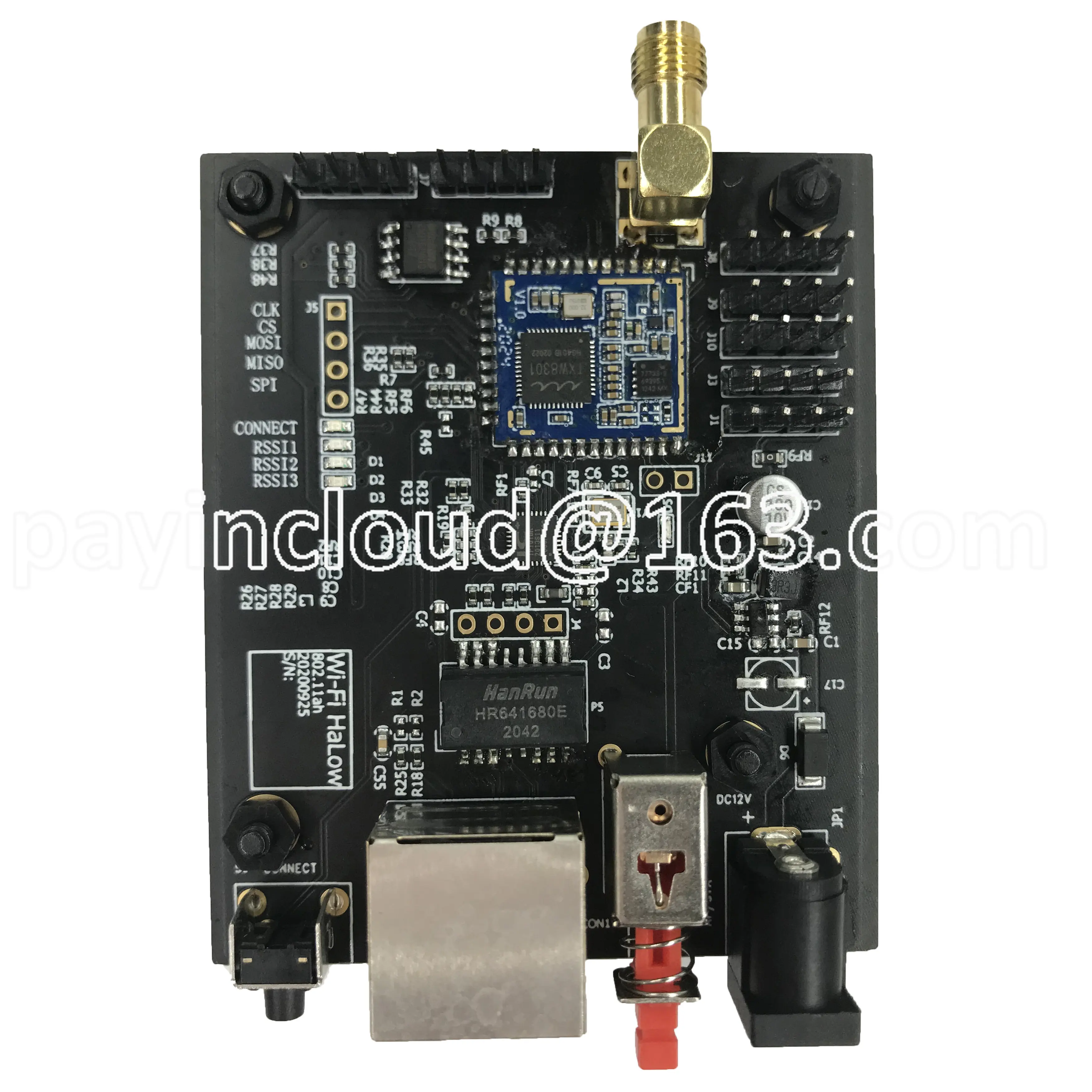 802 11ah 900mhz module support 8000 nodes low power wifi halow module