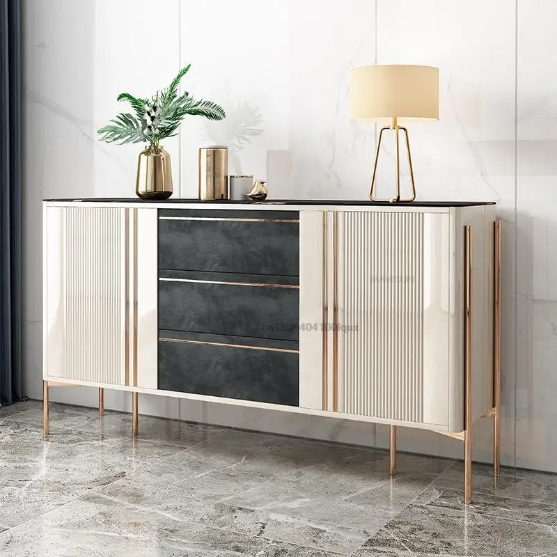 Dining Room Storage Display Cabinet Space-Saving Household Indoor Furniture Hot Sale Simple And Modern Cupboard For Living Room