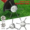 Universal Weed Brush Cutter Head Steel Wire Wheel Grass Trimmer Head Lawn Mower Grass Brush Cutter Weed Brush Trimmer Heads 1