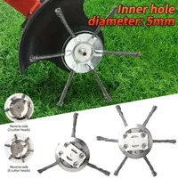 Universal Weed Brush Cutter Head Steel Wire Wheel Grass Trimmer Head Lawn Mower Grass Brush Cutter Weed Brush Trimmer Heads 1