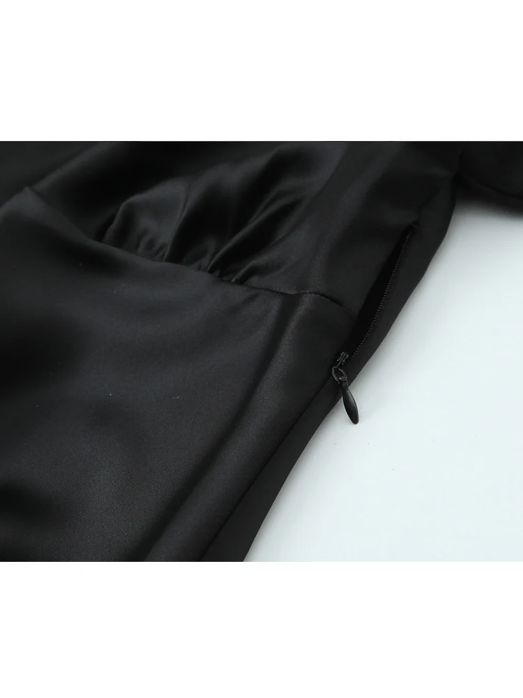 Spring New Women V-neck Shirt Elegant Flare Long-sleeved Shirt Fashion Casual Office Lady Scarf Fashion Shirt Women Clothing