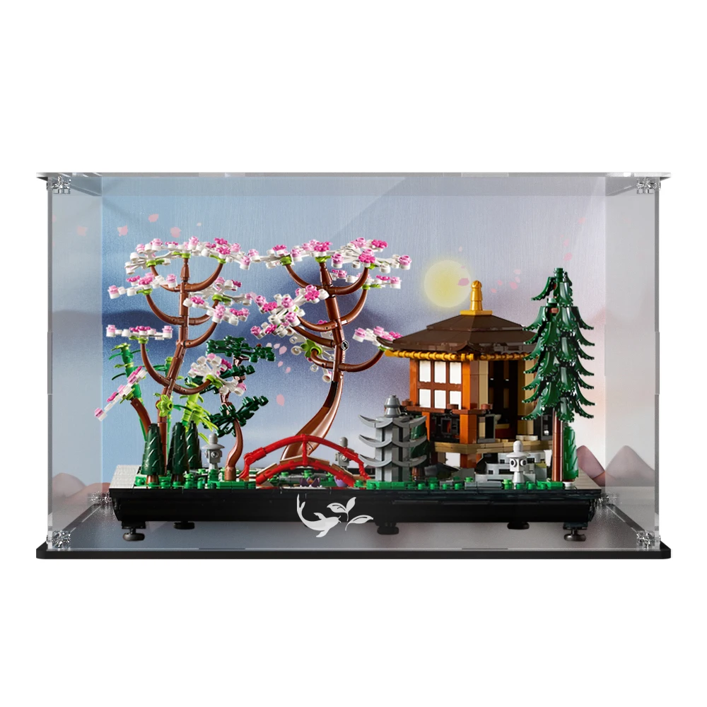 Acrylic Display Box for Lego Brick 10315 Tranquil Garden Dustproof Clear Display Case (Lego Set not Included） 6