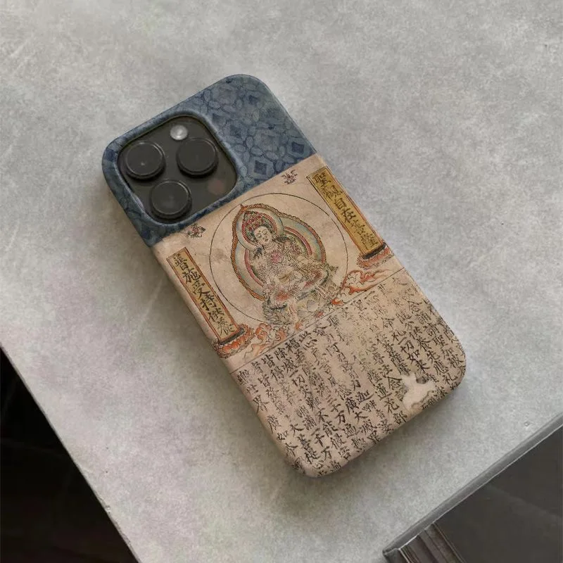Artistic Buddha Phone Case - Religious iPhone 16 15 14 13 12 11 Pro Max Plus Cover