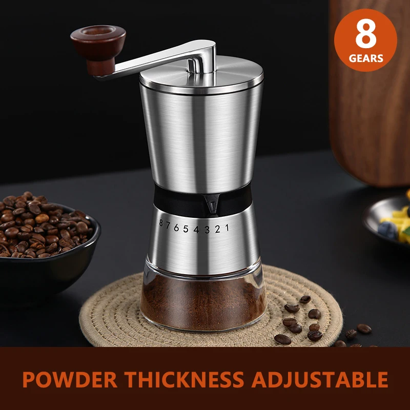 Portable Coffee Grinder -Small Electric Coffee Bean Grinder -rechargeable  Espresso Grinder -Conical Burr Grinder - AliExpress