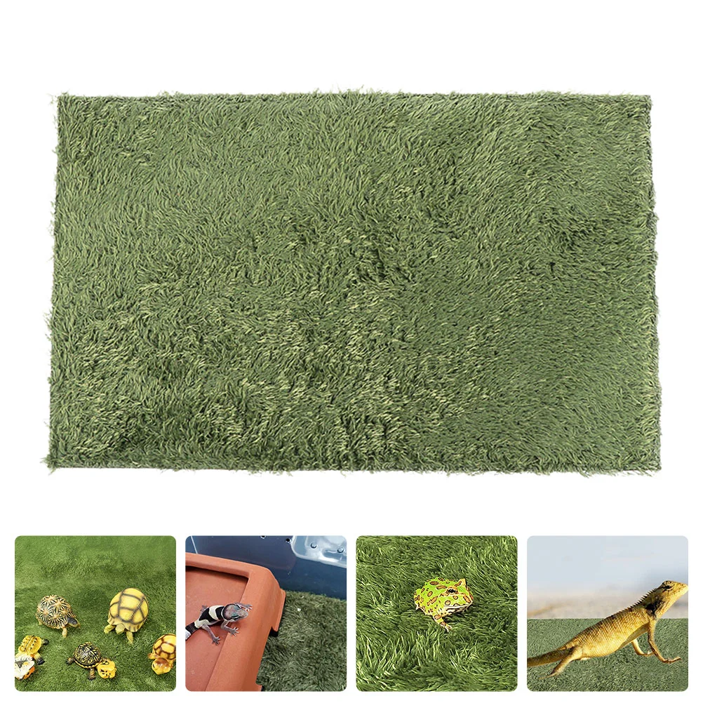 Reptile Moss Carpet Crawl Pets Fake Lawn Home Terrarium Cushion Reptile Carpet