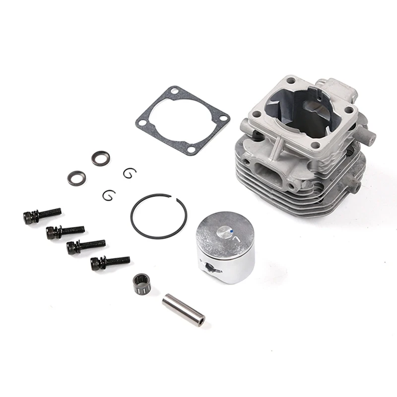 【Hot Cake】4X 29CC 4 Hole Cylinder Set Fit For Zenoah CY Rovan TSRC XJM Engine For 1/5 HPI Rovan Kingmotor Baja Losi FG Goped