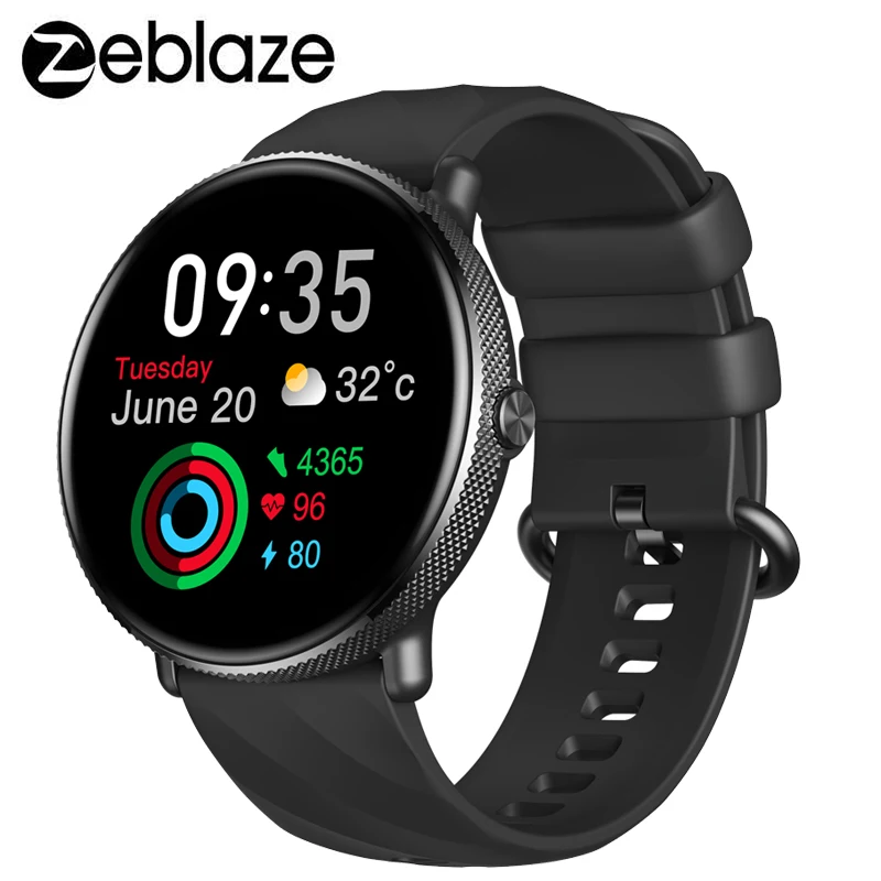 

Zeblaze GTR 3 Pro Smart Watch Ultra HD AMOLED Display HIFI Bluetooth Call Smartwatch 24H Health Management 100+ Workout Modes