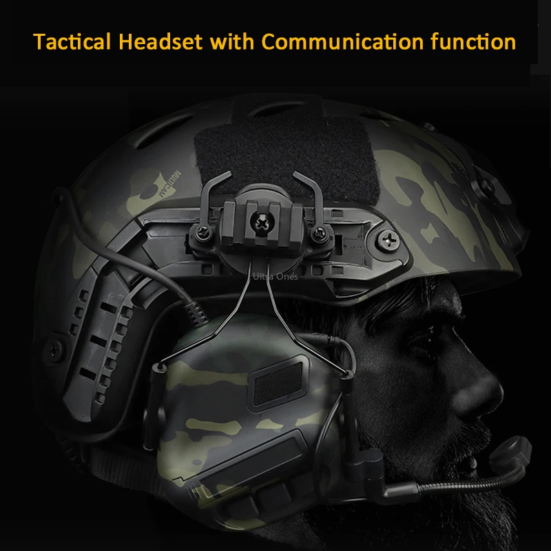Outdoor Tactical Shooting Headphones Hunting Ear Protection