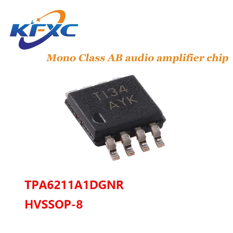 

Original authentic TPA6211A1DGNR HVSSOP-8 mono Class AB audio amplifier chip