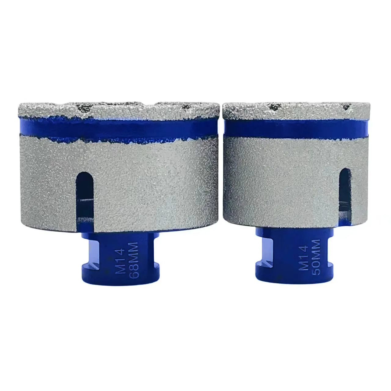 

Алмазное буровое долото, 1 шт., 50/68 мм, буровое долото в форме пальца для фрезерования отверстий, керамической плитки, мрамора, резьбы M14