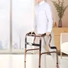 Compact Elderly Walker - Foldable Four-Legged Cane, Portable Rehabilitation Aid, Easy-to-Use Mobility Support for Seniors 5