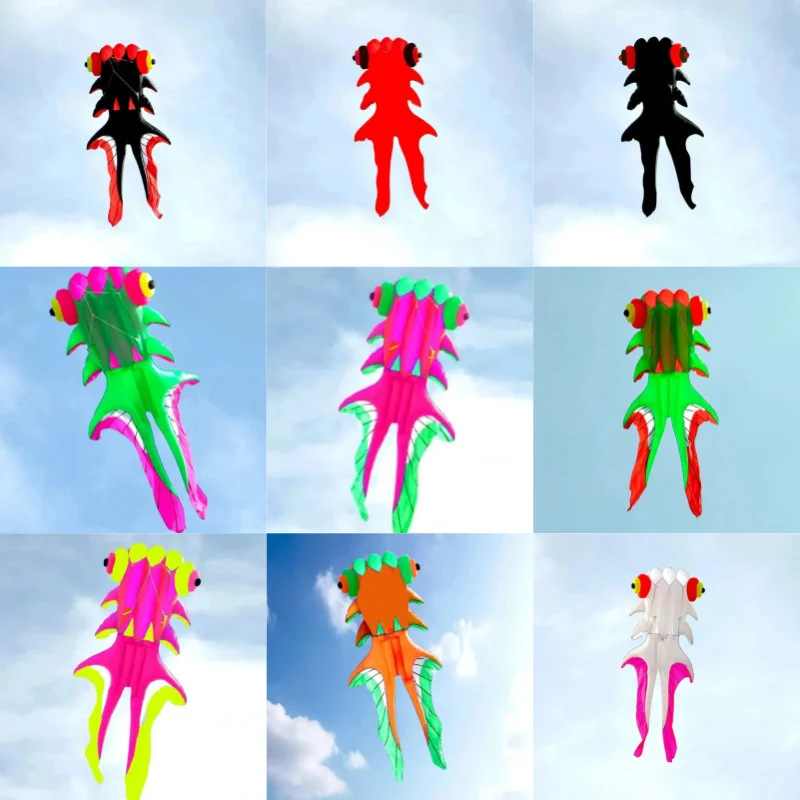 

Free shipping fish kites for adults flying outdoor fun inflatable toys paragliding windsurf pipa voadora su maymunu atan tabanca