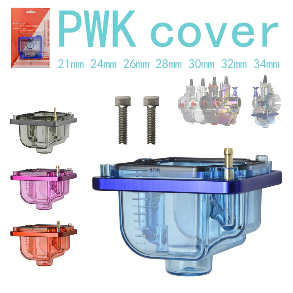 

Motorcycle Transparent Carburetor Float Bowl Oil Cup For Keihin PWK EVO OKO KOSO 21mm 24mm 26mm 28mm 30mm 32mm 34m CARB