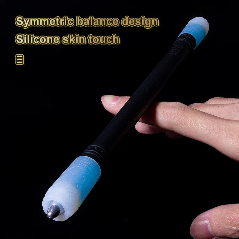Can not write the author silicone professional revolving pen whole silicone wrapped revolving pen tool metal head
