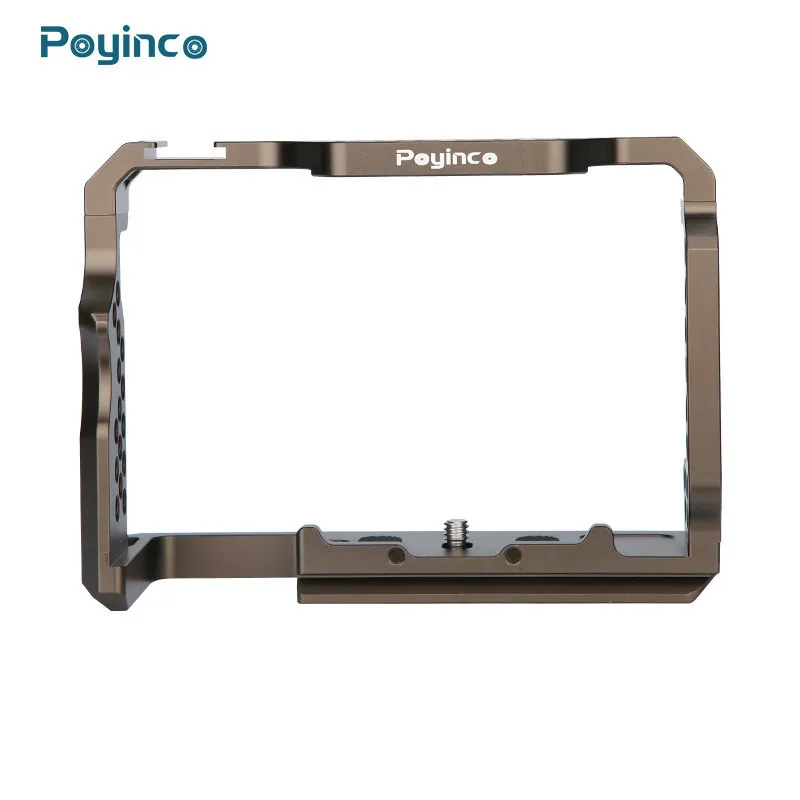 Poyinco Camera Cage Alluminio Per Sony A7M3 Ar3 A73 A72 A7R2 A7S2 Sistema Mirrorless Telecamere Fotografia Accessori Video Dal Vivo
