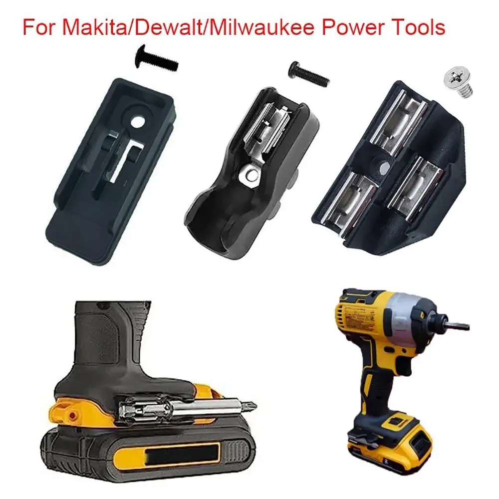 Plastic Drill Bit Holder for Power Tools with Screws