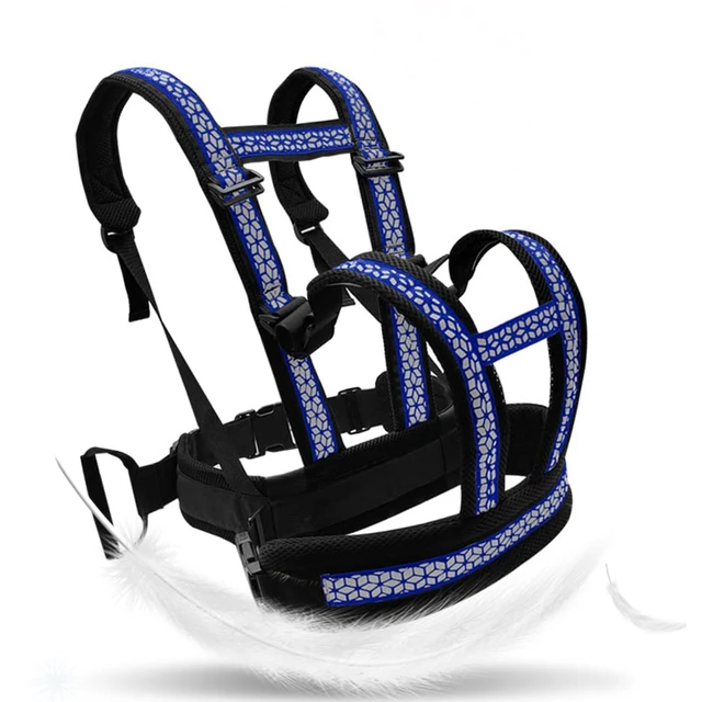 Cintura Di Sicurezza Per Bambini Su Moto - Imbracatura Regolabile Con Manici Riflettenti, Nero - Foto 2