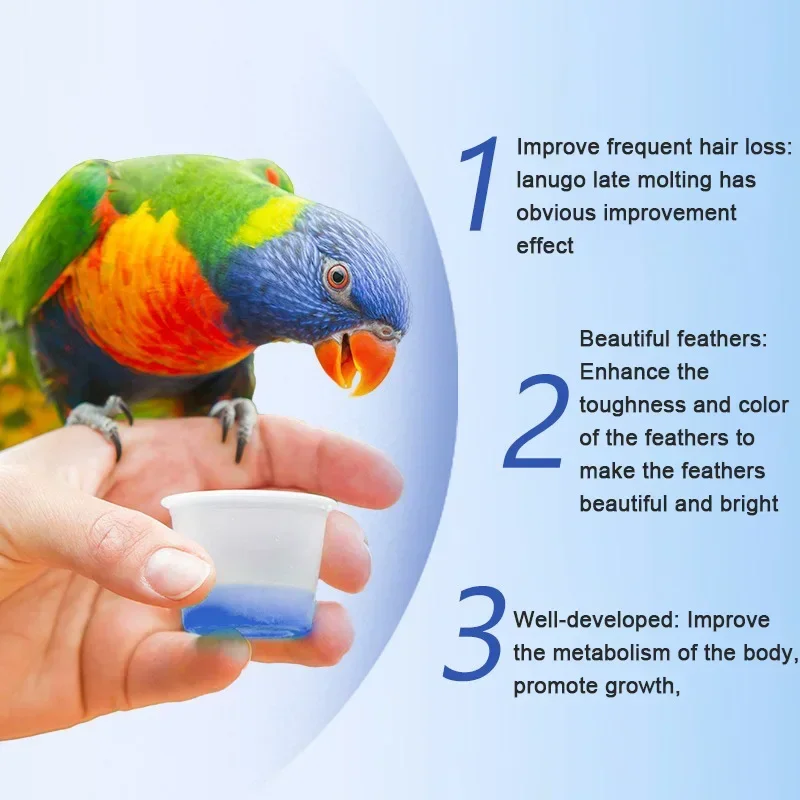 Pigeon parrot electrolysis multivitamin vitamin anti-stress electrolyte trace element amino acid