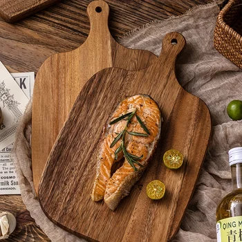 Rustic Acacia Cutting Board 1