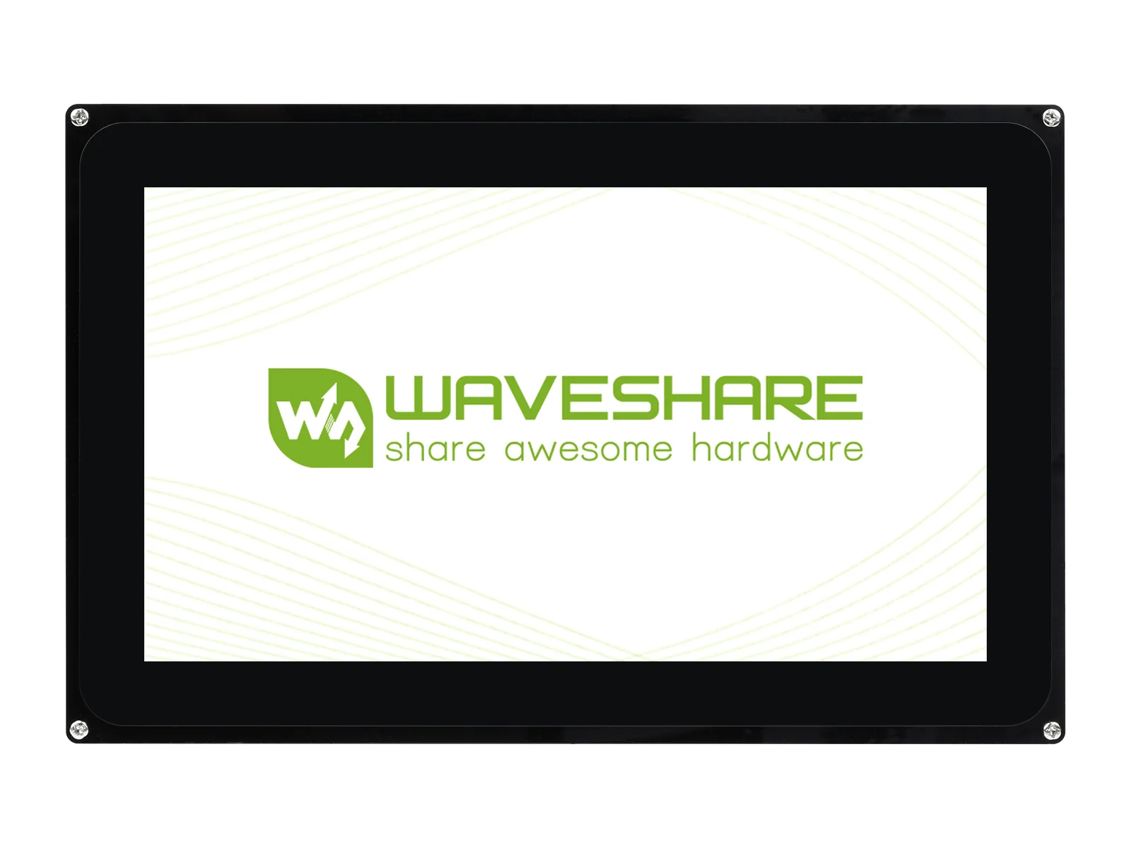 

10,1 дюймовый емкостный сенсорный ЖК-дисплей Waveshare (F), 1024 × 600, закаленное стекло, панель IPS, TBD с емкостным сенсорным экраном