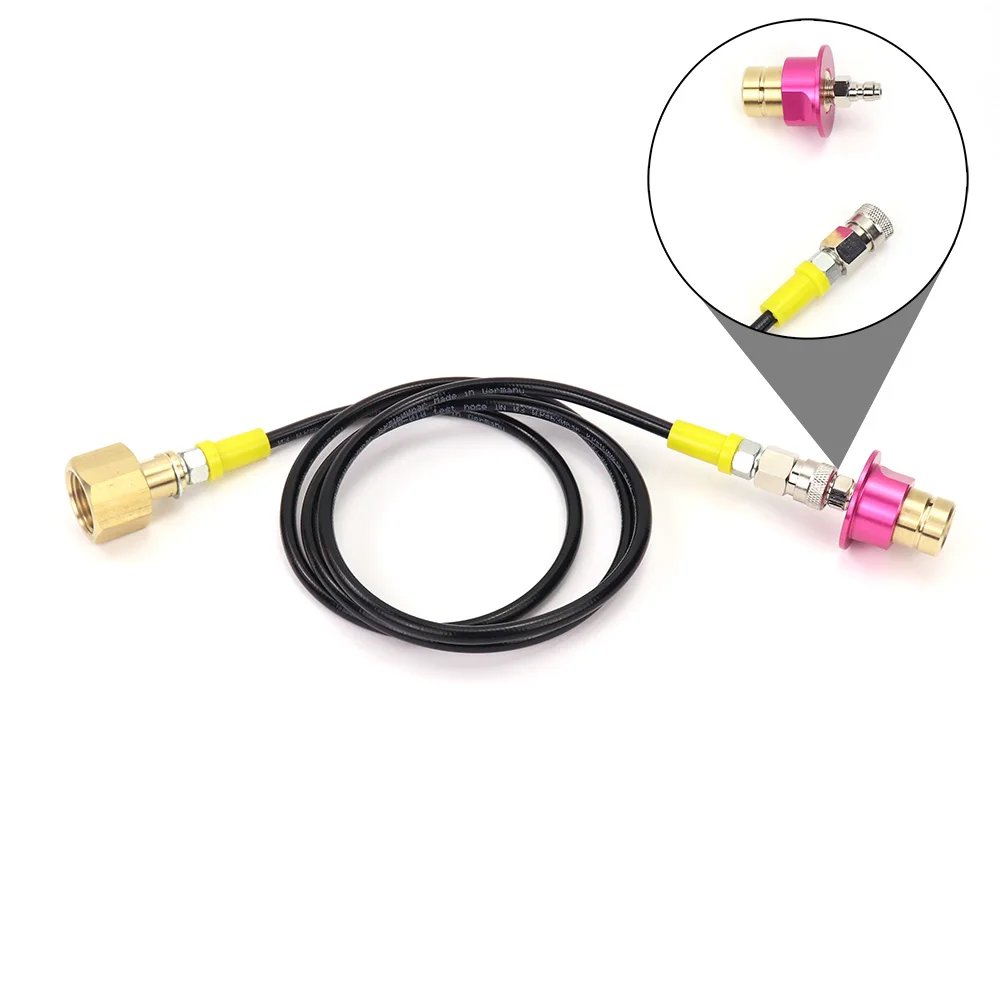 SODA Quick Connect Terra DUO Art To External Co2 Tank Adapter Hose Kit W21.8-14 Or CGA320 G3/4 With Quick Disconnect