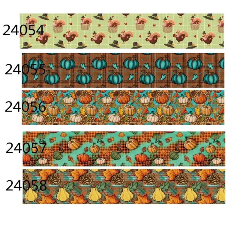 

(50 ярдов) оптовая продажа, осенняя корсажная лента в виде тыквы для украшения бантов, материалы для шитья ручной работы