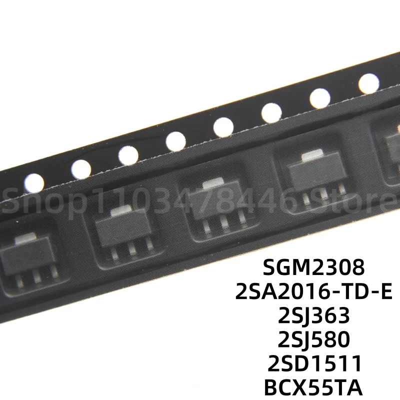 

100 шт. SGM2308 2SA2016-TD-E 2SJ363 2SJ580 2SD1511 BCX55TA SOT-89