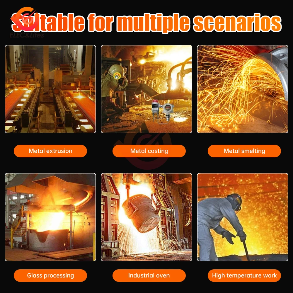 Aluminum Foil Heat Insulation Gloves Anti-scalding Glove Fireproof Industrial Grade Oven Heat-resistant Protective Safety Gloves protective gloves safety gloves oven gloves