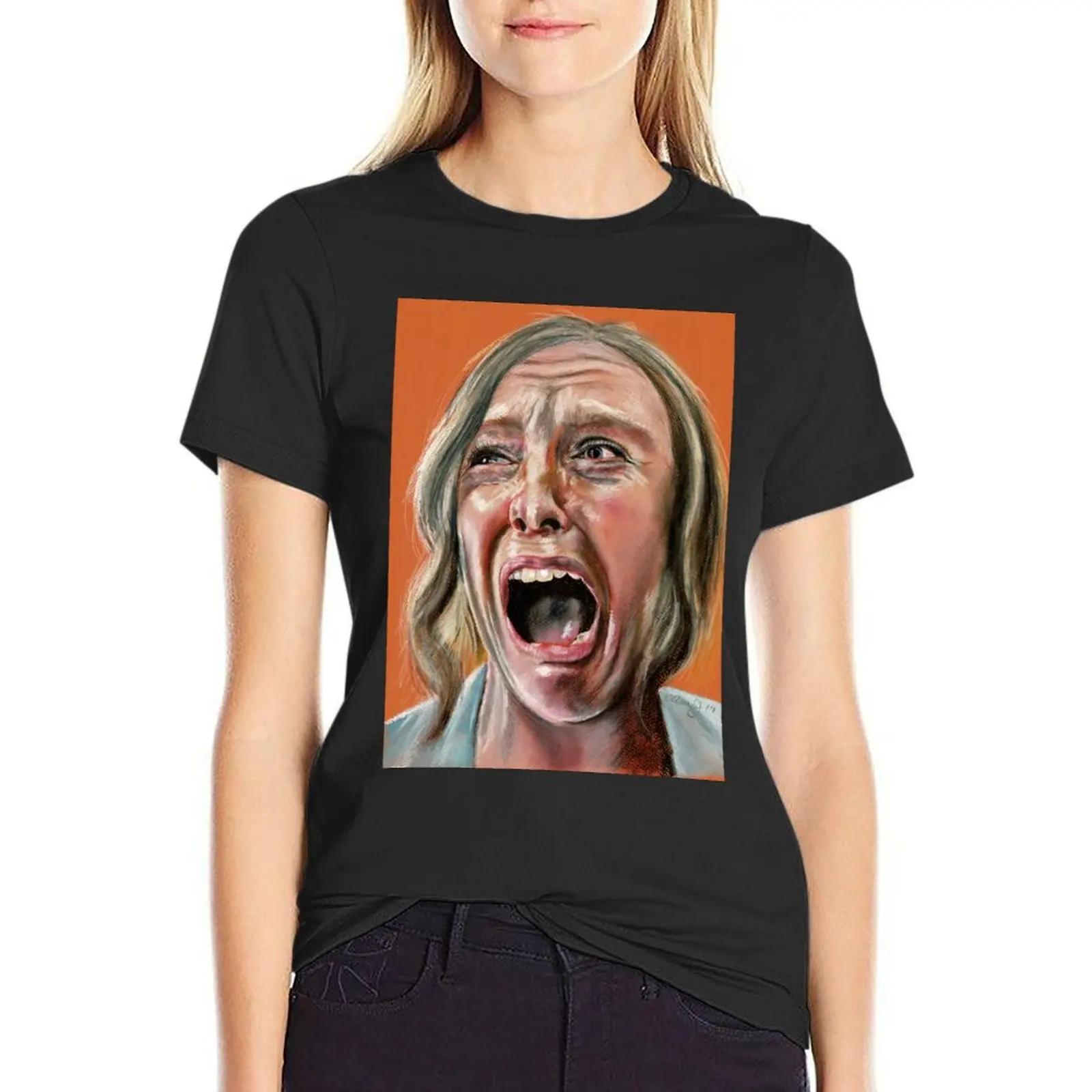 

Annie from Hereditary Horror Movie T-Shirt vintage clothes Blouse Women t shirt