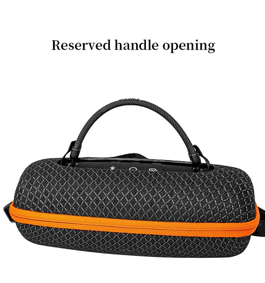 Portable Bag for JBL CHARGE6 Speaker Transparent Bags Charge 6 Outdoors Travel Carrying Sound Permeable Case