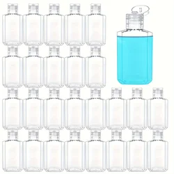 40 - Pack Refillable Travel - Size Bottle Set for Toiletries and Sanitizers (Clear)