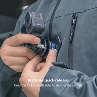 Magnetic Chest Strap Concealable Wearable Devices for Gopro 13 12 11 Insta360 Ace Pro 2 DJI Osmo Action 5 Pro 4 3 Action Cameras - Image 4