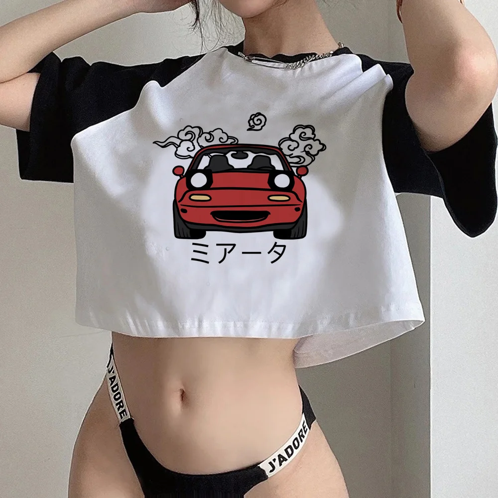 Miata Estetica Yk2 Moda Coreana Crop Top Ragazza Kawaii Fata Grunge Goth Kawai Abbigliamento Vestiti
