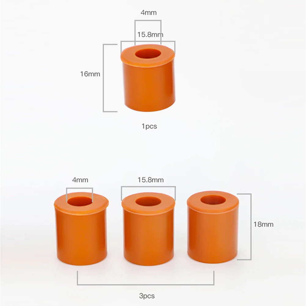 sunlu filament 4pcs Silicone Hot Bed Leveling Columns for Ender-3 3S 3 Pro 3 V2 3D Printer Shock-absorbing high-temperature resistant fitting best liquid resin 3d printer