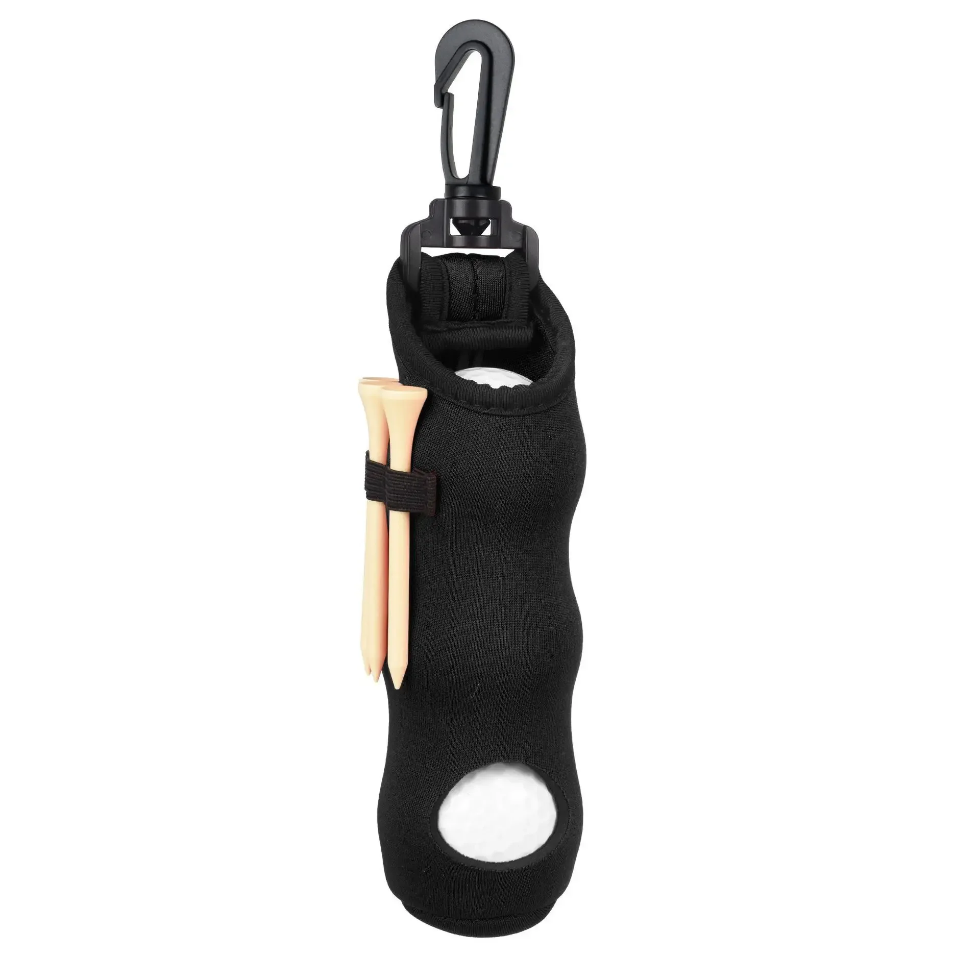 4 Pcs Golf Ball Tee Holder Neoprene Pouch Golf Ball Carry Bag Multicolor Portable Accessories for Man Woman