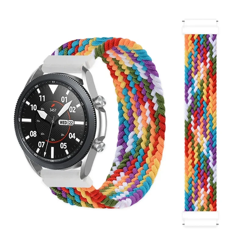 Geflochtenes Solo-Loop-Armband für Redmi Watch 5 lite, Nylonband für Xiaomi Redmi Watch 5 Active-Armband, elastisches Gewebe, 22 mm Armband – Detail 6