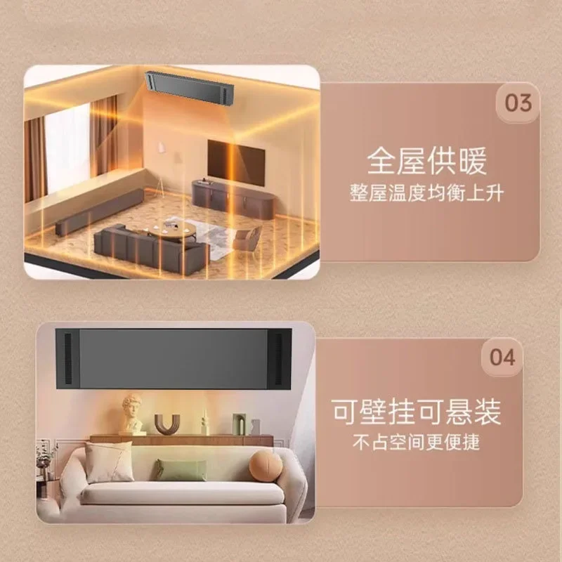 ระบบทำความร้อนพื้นแบบรังสีอินฟราเรดอุณหภูมิสูง สำหรับห้างสรรพสินค้า ห้องพัก ฝ้าเพดาน  ม่านลมร้อนเชิงพาณิชย์ เครื่องทำความร้อน 1