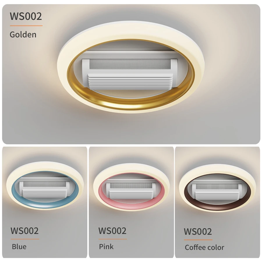 48CM LED Ceiling Fan Light Remote Control With Infinite Dimming 6 Levels Of Wind Speed ​​Living Room Bedroom Chandelier Fan