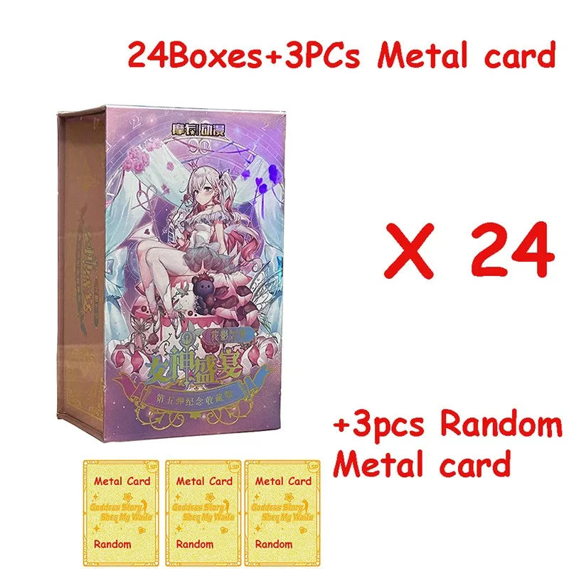 

Wholesale Case Goddess Feast Moca-acg 5 Collection Cards Anime Girl Bikini Booster Box Tcg Game Doujin Toys And Hobbies Gift