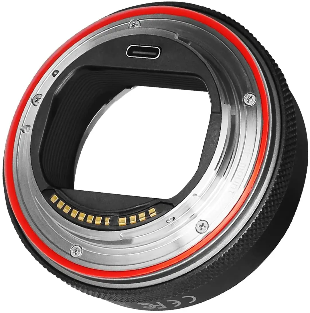 Meike MK-EFTR-B Auto-Focus Lens Adapter with Control Ring for