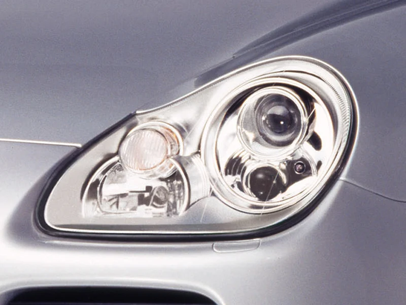 Couvercle Lentille Phare Pour P&orsche Pour Cayenne S GTS E1 9PA 955 957 2008 2009 2010 Couvercle De Phare Avant Lampe Frontale Coque Masque Abat-Jour Lentille Couverture Phare Voiture (Color