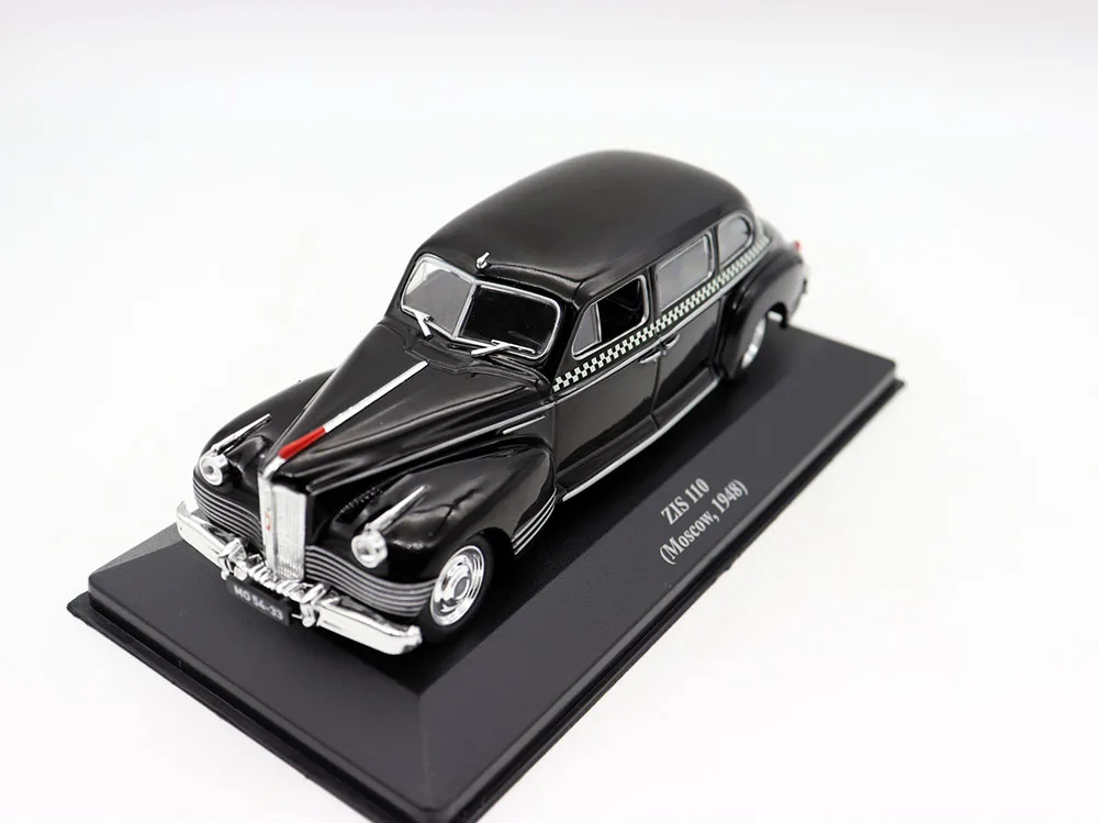 

NEW 1/43 Scale ZIS 110 Moscow TAXI 1948 Luxury Limousine USSR Cars Diecast Model for collection gift