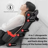 Shiatsu Neck & Back Massager with Heat, Full Back Kneading Shiatsu or Rolling Massage, Massage Chair pad Back Massager for Neck 2