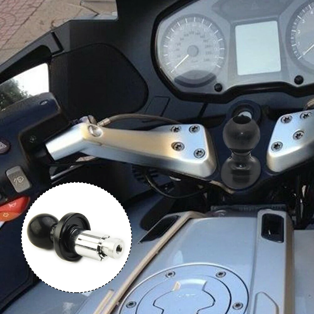 

Part Ball Head Kit Practical Quality Accessory Rubber Motorcycle Bike Stainless Steel Aluminum Alloy Mount Durable
