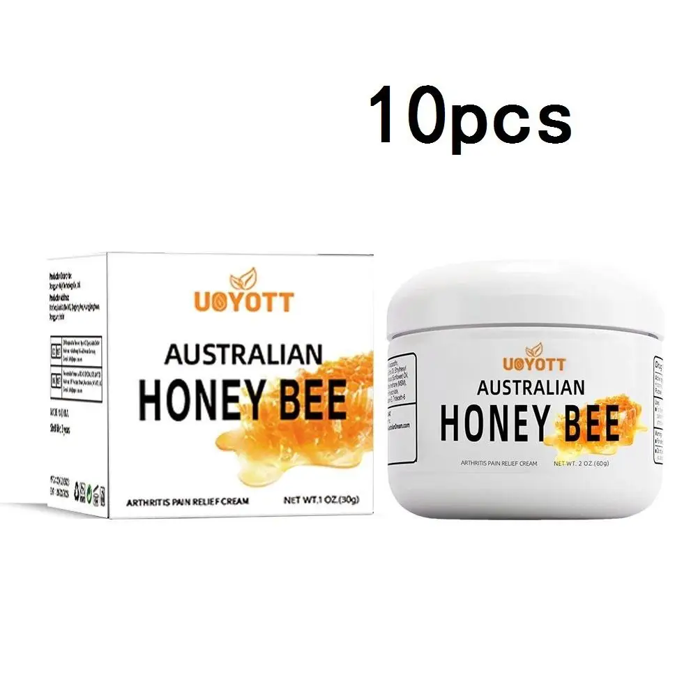 

10PCS Bee Pain Relief Bone Healing Cream Natural Ingredients Promote Blood Circulation To Improve Joint Discomfort Patients 30G
