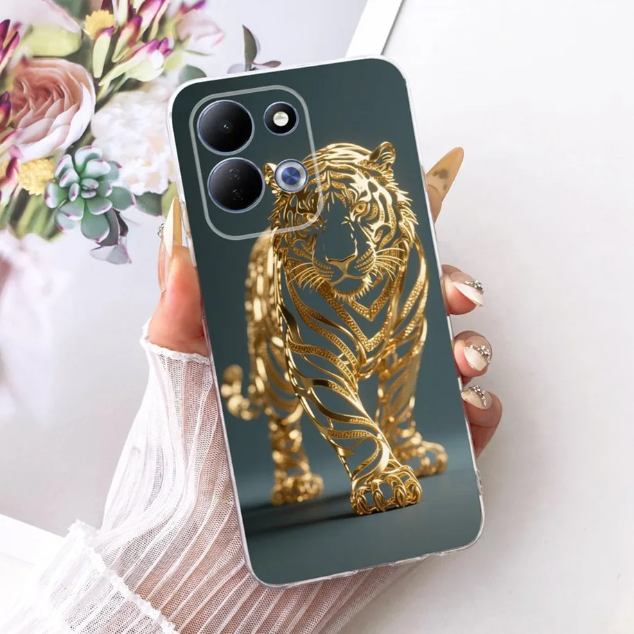 Cute Cartoon Animal Soft Silicone Clear Phone Case Cover