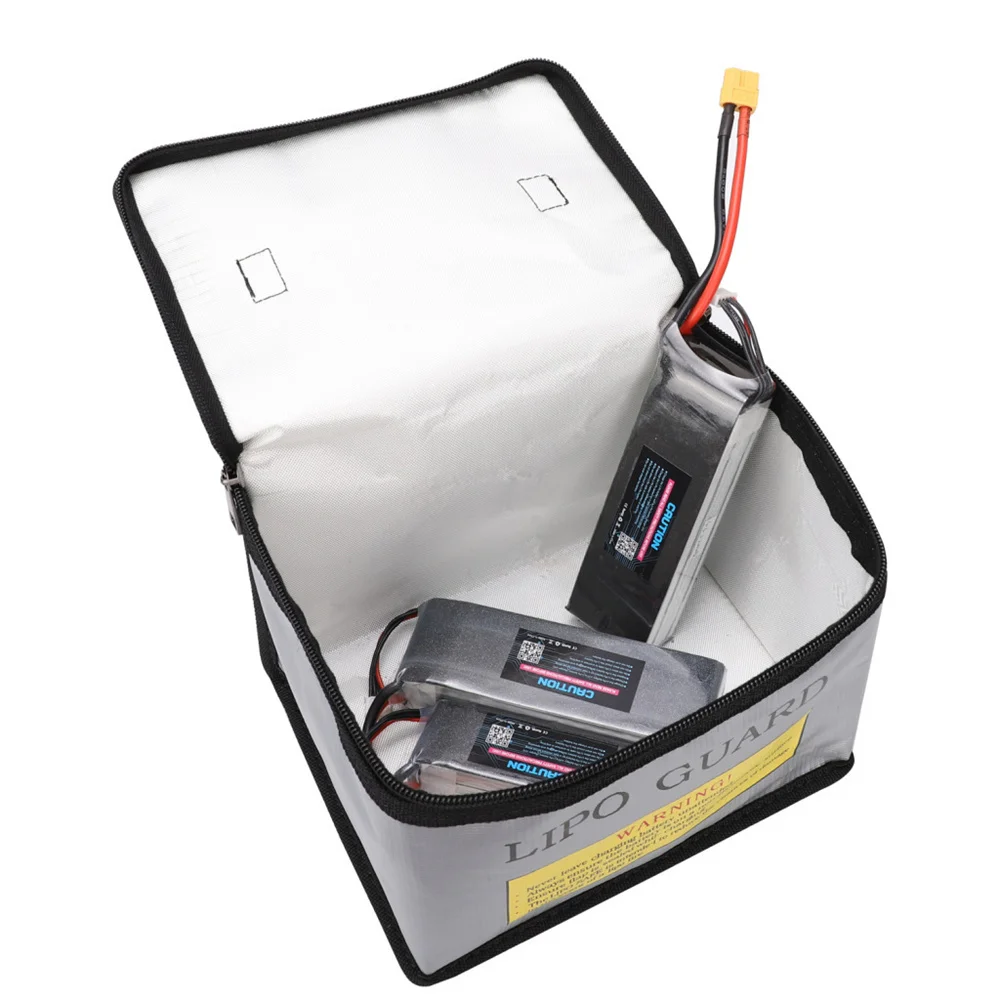 Sac de sécurité ignifuge pour batterie LiPo RC - Charge et stockage antidéflagrant