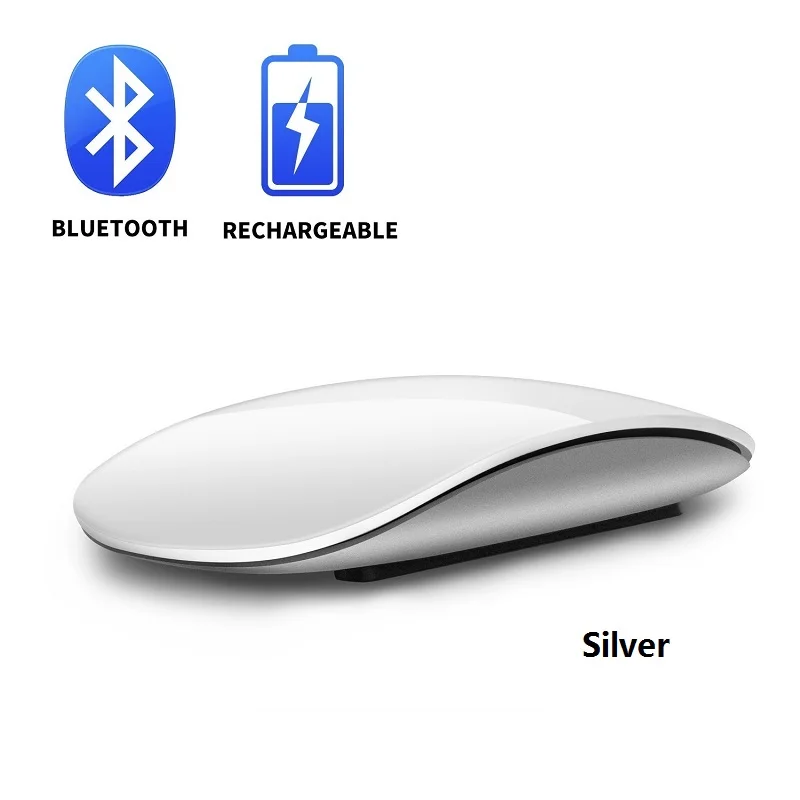 budget wireless gaming mouse Rechargeable Bluetooth Mouse Wireless Mouse Arc Touch Magic Mause Ergonomic Ultra Thin Optical Mouse For iPhone Macbook cheap computer mouse Mice